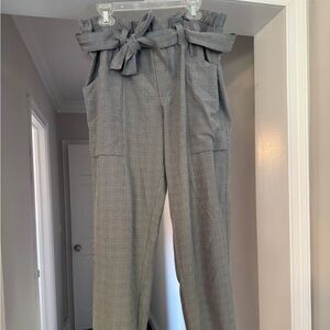 Athleta Gray Plaid Skyline Pants